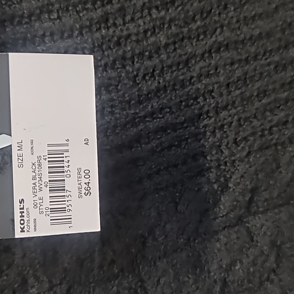 Women's Simply Vera Vera Wang Traveling Cable-Knit Poncho Sweater - Picture 6 of 13